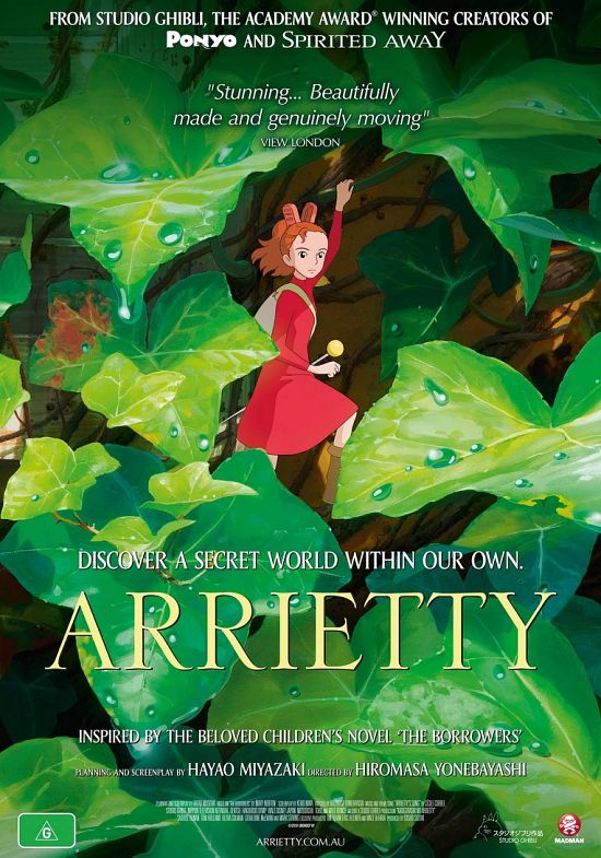 The Secret World of Arrietty (2010) [BDRip] [480p-Hi10P] [REVO]